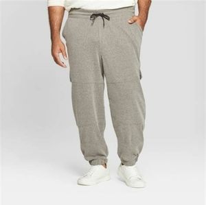 Goodfellow & Co Mens Tall Tapered Knit Cargo Jogge